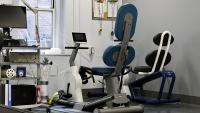 Exercise equipment used in the Montes Lab at CUIMC.